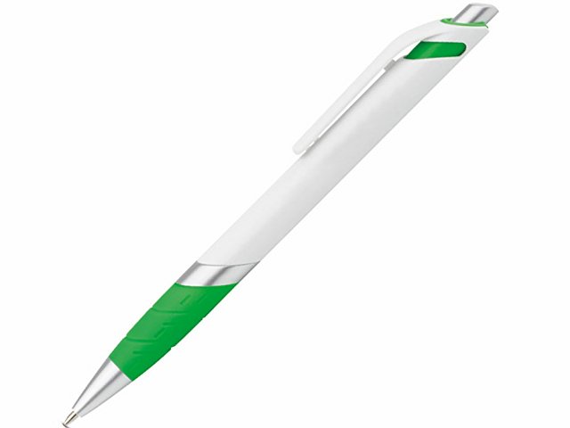 MOLLA. Шариковая ручка с противоскользящим покрытием, Зеленый