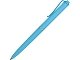 Ручка пластиковая soft-touch шариковая «Plane», голубой
