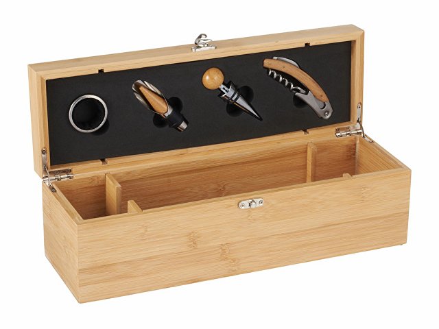 Набор для вина в бамбуковом кейсе «Anniversary» thumbnail