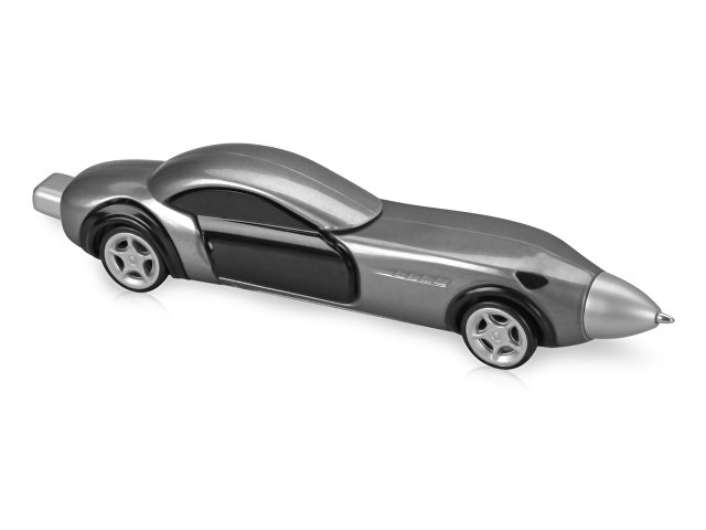 Ручка шариковая «Сан-Марино» в форме автомобиля с открывающимися дверями и инерционным механизмом движения, серебристая