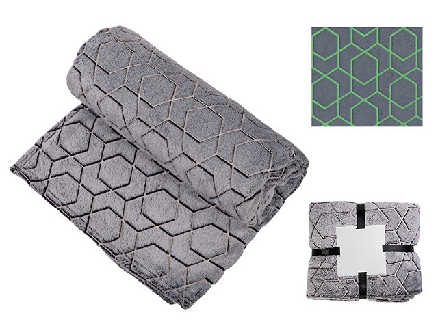 Светящийся в темноте плед «Lattice» thumbnail