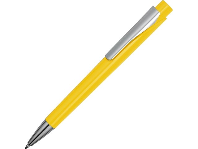 Ручка шариковая "Pavo" синие чернила, желтый