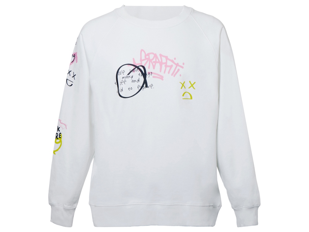 Свитшот оверсайз с рукавом реглан «Belgrade», унисекс