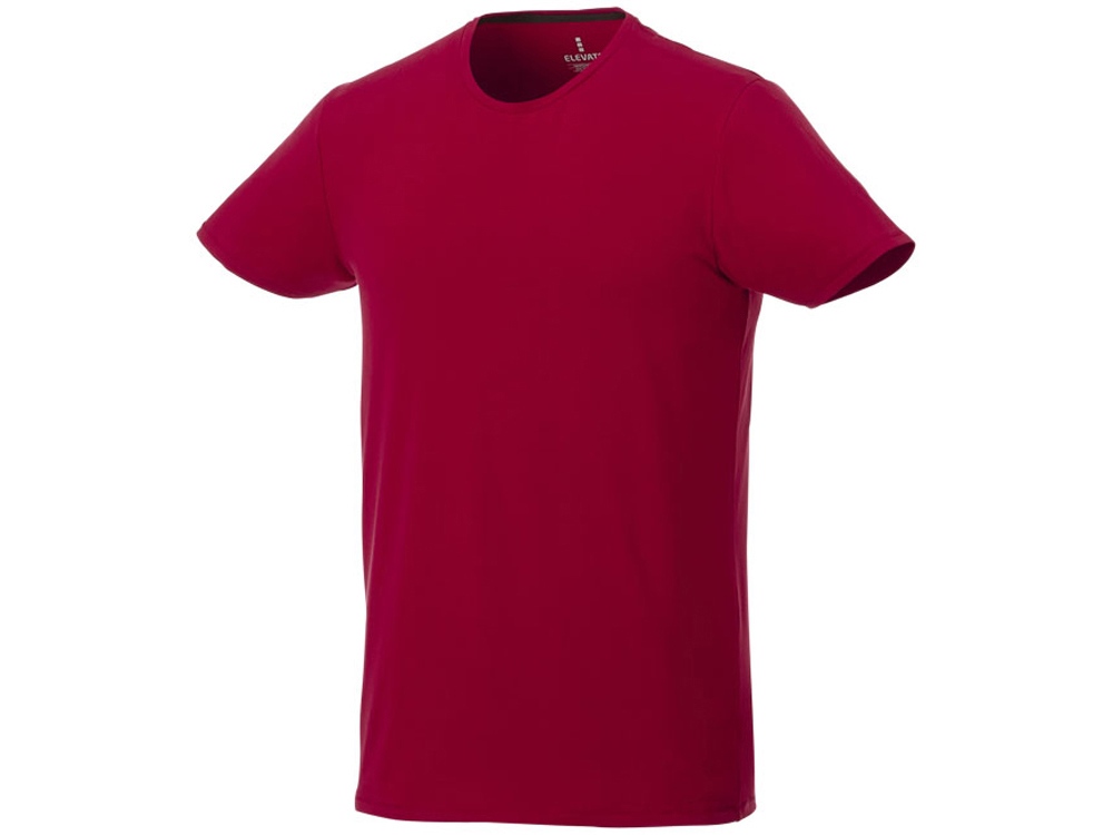 Мужская футболка Balfour с коротким рукавом из органического материала, красный
