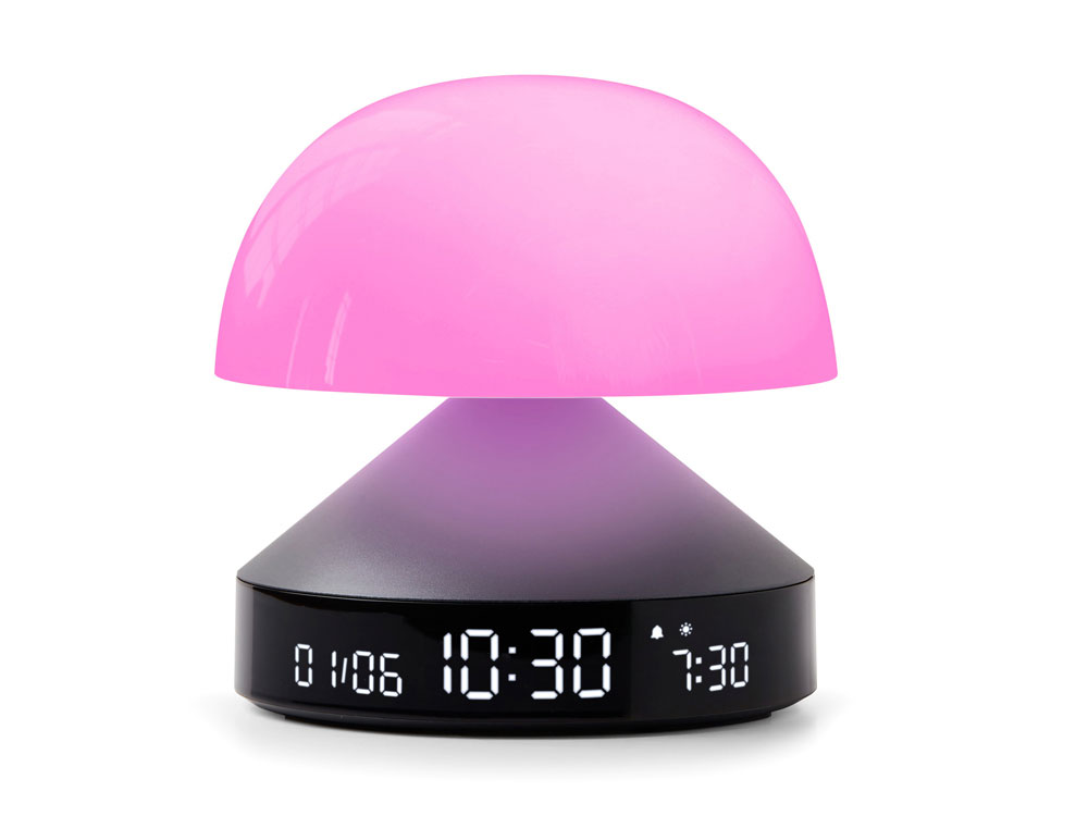 Светильник с часами и световым будильником Mina Sunrise фото 7 Светильник с часами и световым будильником Mina Sunrise фото 7