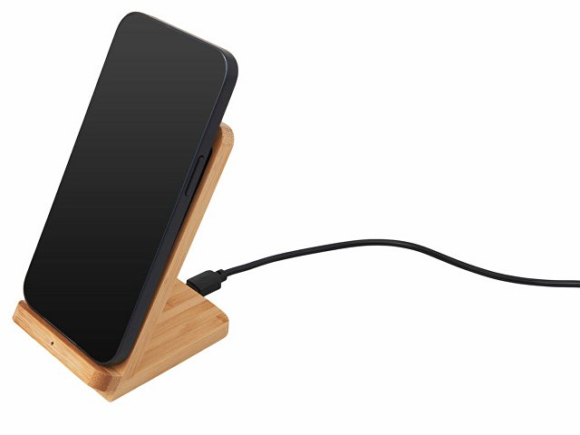 Беспроводное зарядное устройство 2-в-1 с подсветкой лого «Reedia S4», 15 Вт thumbnail