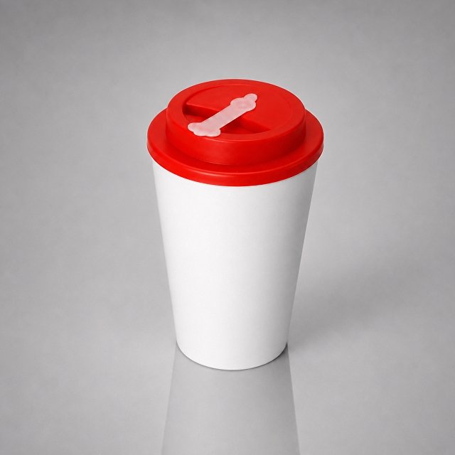 Пластиковый стакан с двойными стенками «Take away»