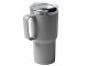 Термокружка «Кенчер» с двойными стенками из нержавеющей стали 304 и полипропилена, серый