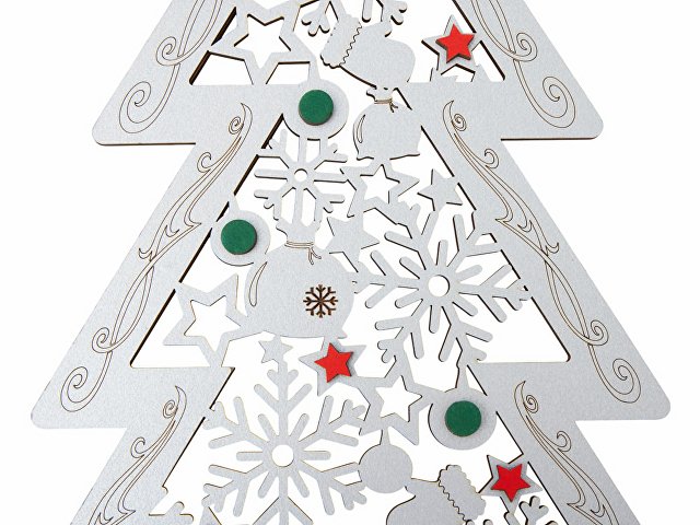 Шкатулка из фанеры в виде елки «Firytale»