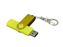 USB 2.0- флешка на 16 Гб с поворотным механизмом и дополнительным разъемом Micro USB (арт. 7031.16.04), фото 3