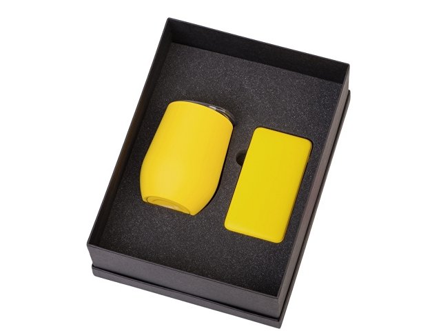 Подарочный набор «COLOR IT» с термокружкой и повербанком