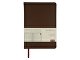 Ежедневник недатированный А5 "Velvet Index" (коричневый) (Р)