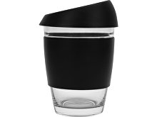 Стеклянный стакан с силиконовой крышкой и манжетой «Monday» (арт. 885207), фото 3