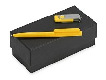 Подарочный набор Qumbo с ручкой и флешкой (арт. 700303.04)