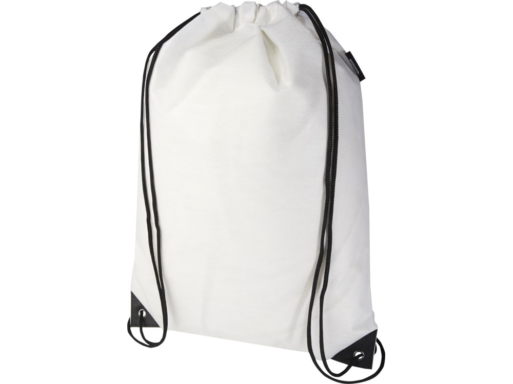 Рюкзак-мешок  на шнурке «Evergreen» из переработанного нетканого материала Рюкзак-мешок  на шнурке «Evergreen» из переработанного нетканого материала