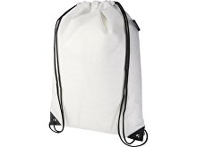 Рюкзак-мешок  на шнурке «Evergreen» из переработанного нетканого материала