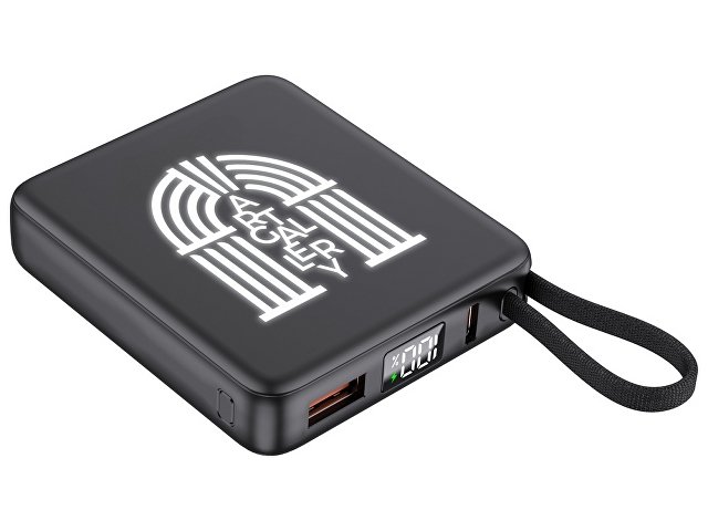 Внешний аккумулятор с подсветкой лого «Nex», 5000 мАч thumbnail