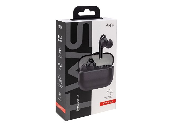 Наушники беспроводные TWS «Clarity» с шумоподавлением ENC thumbnail