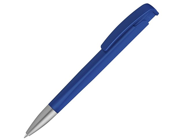 Шариковая ручка с геометричным корпусом из пластика "Lineo SI", синий