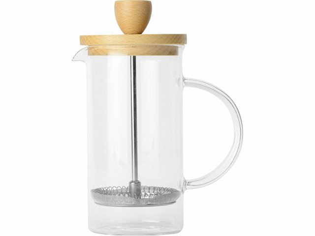 Френч-пресс с деревянной крышкой «Downtime» thumbnail