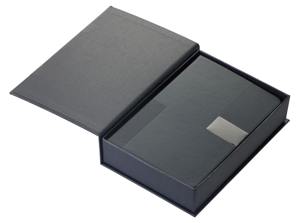 Подарочный набор «Goethe» с блокнотом А5, 2-мя ручками и картхолдером фото 4 Подарочный набор «Goethe» с блокнотом А5, 2-мя ручками и картхолдером фото 4