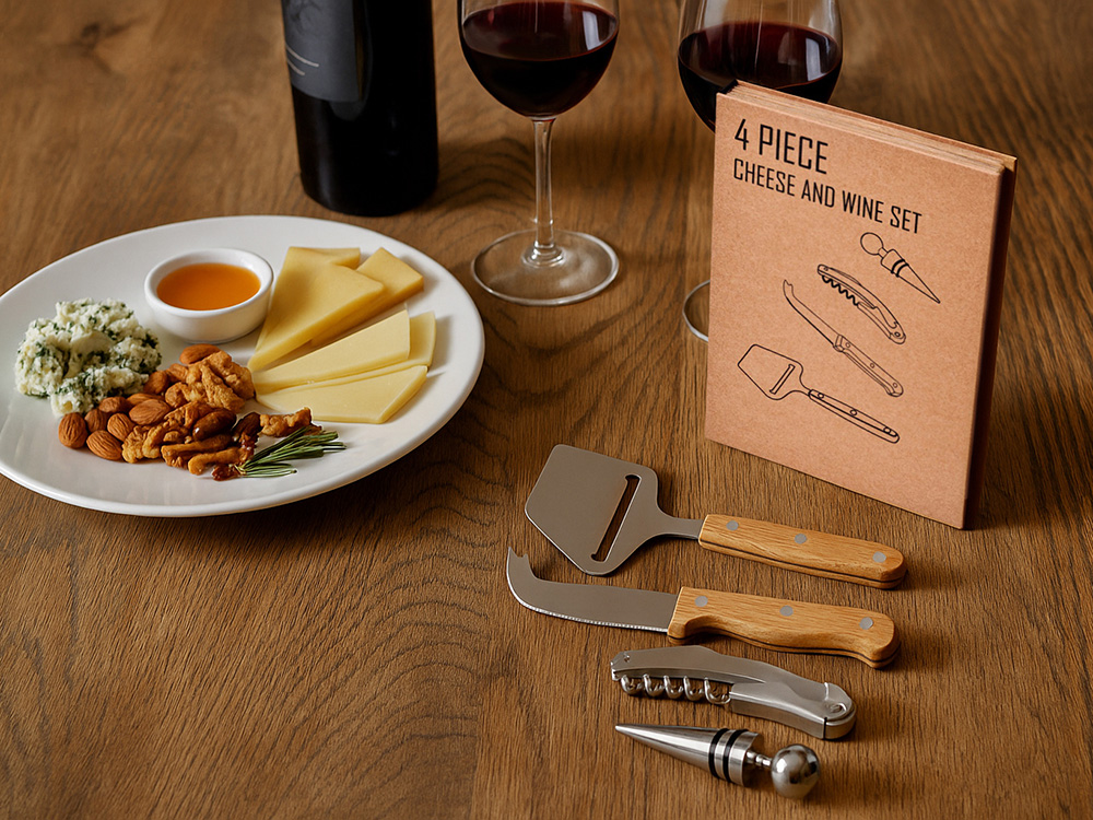 Подарочный набор для вина и сыра «Reze» фото 8 Подарочный набор для вина и сыра «Reze» фото 8
