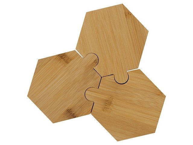 Набор костеров-менажниц в форме пазла «Sota» thumbnail