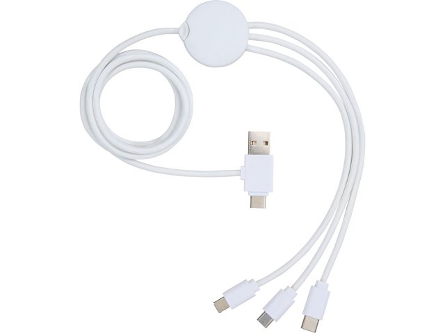 Зарядный кабель 5-в-1 «Pure» с противобактериальной присадкой thumbnail