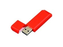 USB 2.0- флешка на 64 Гб с оригинальным двухцветным корпусом