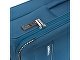 Чемодан TORBER ВИВИ, синий, полиэстер, 48 х 28 х 78 см, 89 л