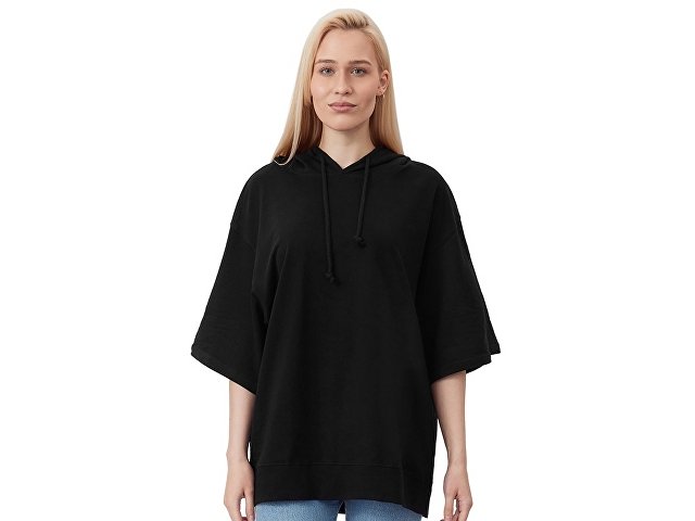 Худи оверсайз с коротким рукавом «Warsaw» унисекс