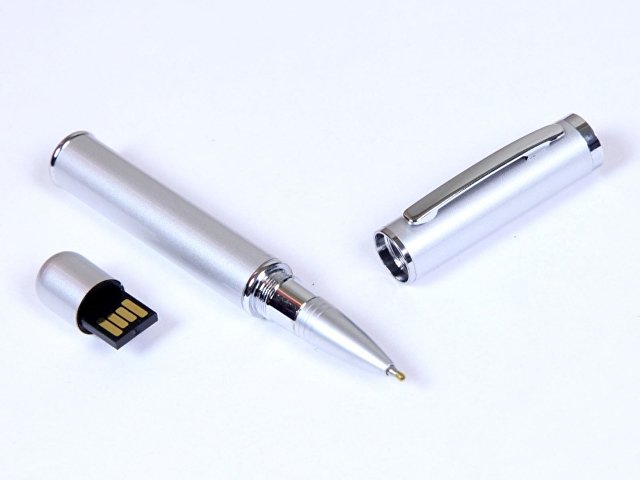 USB 2.0- флешка на 8 Гб в виде ручки с мини чипом