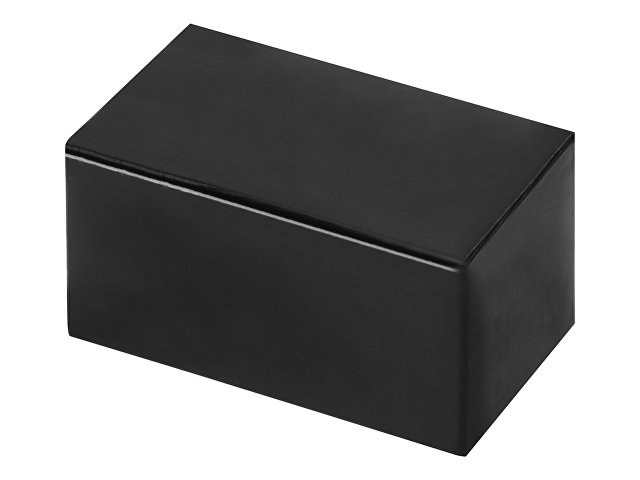 Подставка для визиток "Круиз", серебристый/черный 