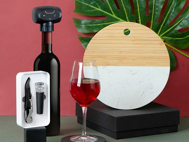 Автоматическая вакуумная пробка - насос для вина «Saver» thumbnail