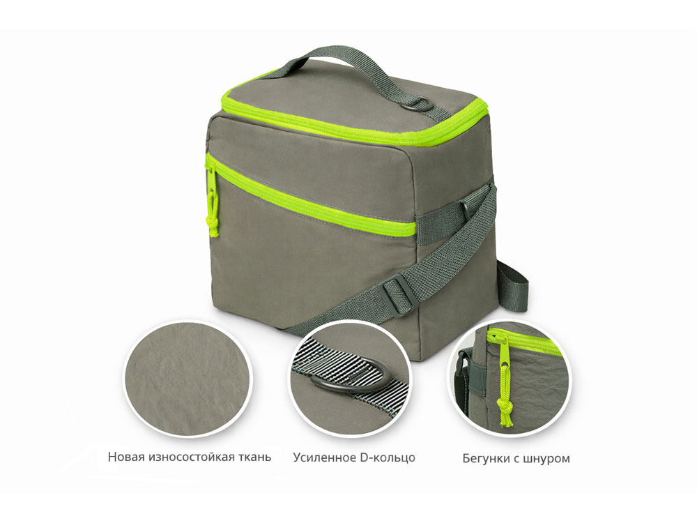 Изотермическая сумка-холодильник «Neo Classic» c контрастной молнией фото 12 Изотермическая сумка-холодильник «Neo Classic» c контрастной молнией фото 12