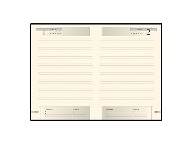 Ежедневник А5 полудатированный «Imperium» thumbnail