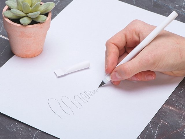 Вечный карандаш из переработанной бумаги «Recycled pencil» thumbnail