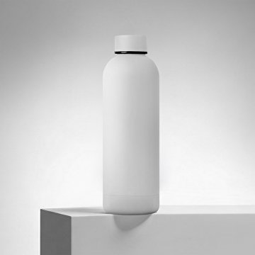 Вакуумная термобутылка с медной изоляцией «Cask», soft-touch, 500 мл