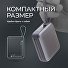Внешний АКБ NRG Turbo Cable 10000 mAh, 22,5Вт, графит, Deppa