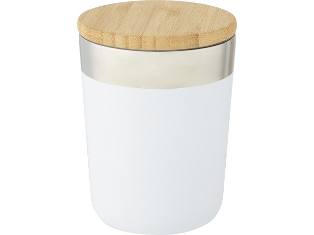 Кружка с вакуумной изоляцией и бамбуковой крышкой «Lagan»