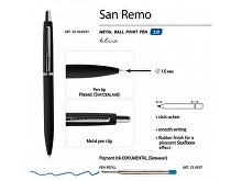 Ручка металлическая шариковая «San Remo», софт тач (арт. 20-0249.01), фото 3