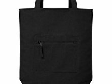 Сумка на молнии Zipper Neo из хлопка 280 г c карманом на молнии спереди