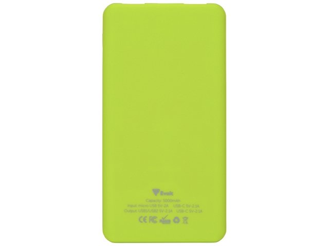 Внешний аккумулятор «Reserve» с USB Type-C, 5000 mAh thumbnail