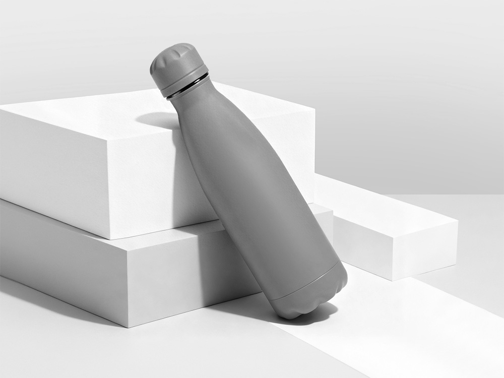 Вакуумная термобутылка «Vacuum bottle C1», soft touch, 500 мл