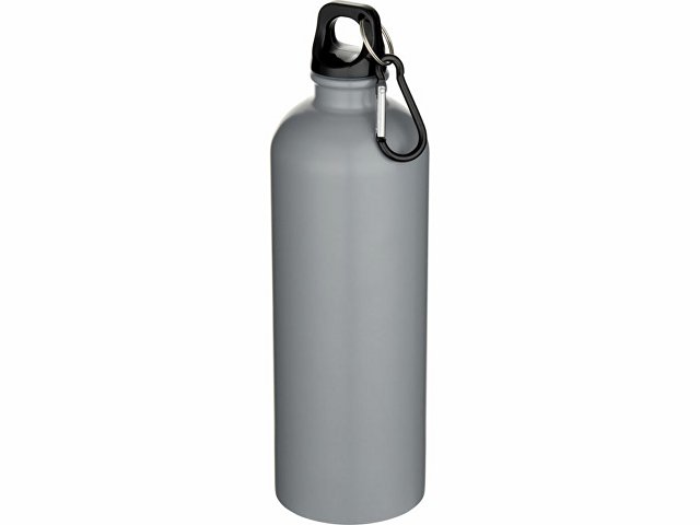 Бутылка для воды с карабином «Орегон», нержавеющая сталь, 750 мл