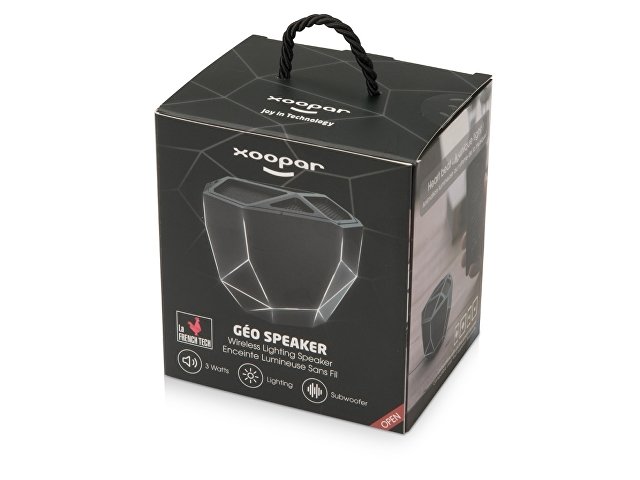 Портативная колонка «Geo», 5 цветов подсветки thumbnail