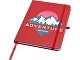 Teak блокнот А5 из переработан. материала в твердой обложке с линован. страницами - Красный