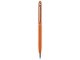 Ручка-стилус шариковая "Jucy Soft" с покрытием soft touch, оранжевый