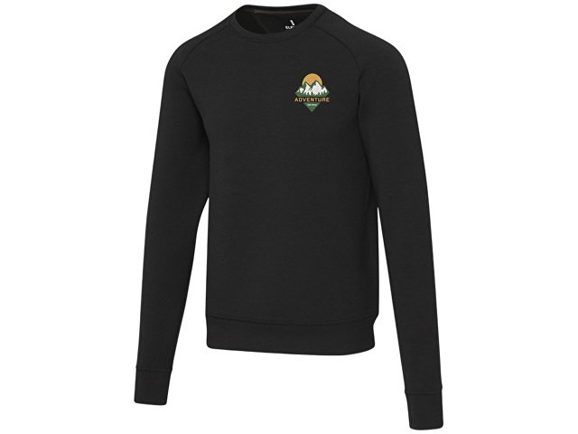 Спортивный свитер с круглым вырезом «Yukon» из интерлока, унисекс