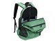 Рюкзак TORBER МЕГАПОЛИС с отделением для ноутбука 16", зеленый, полиэстер, 47 х 34 x 28 см